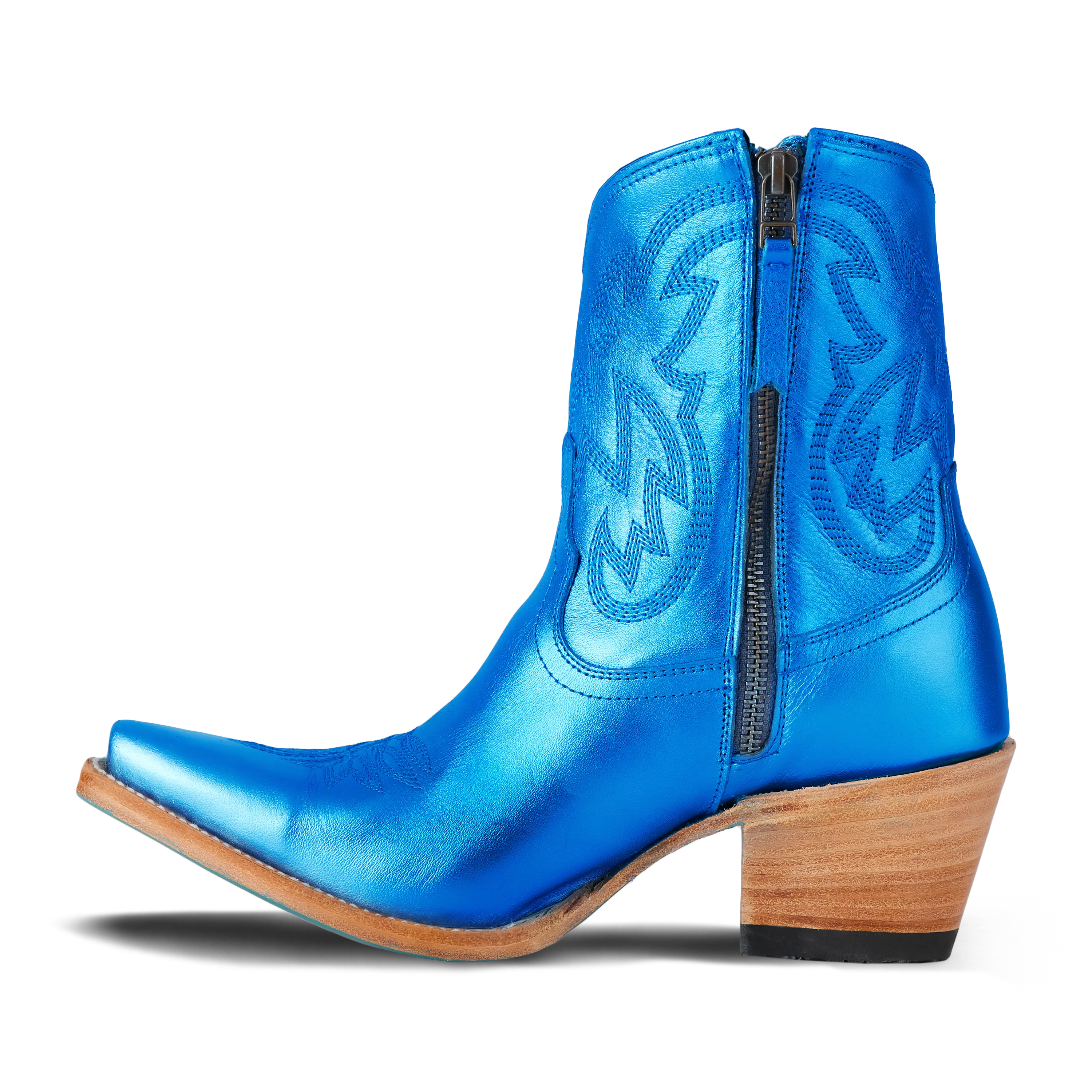 Smokeshow Bootie - Cobalt Metallic **Final Sale** - Image 5