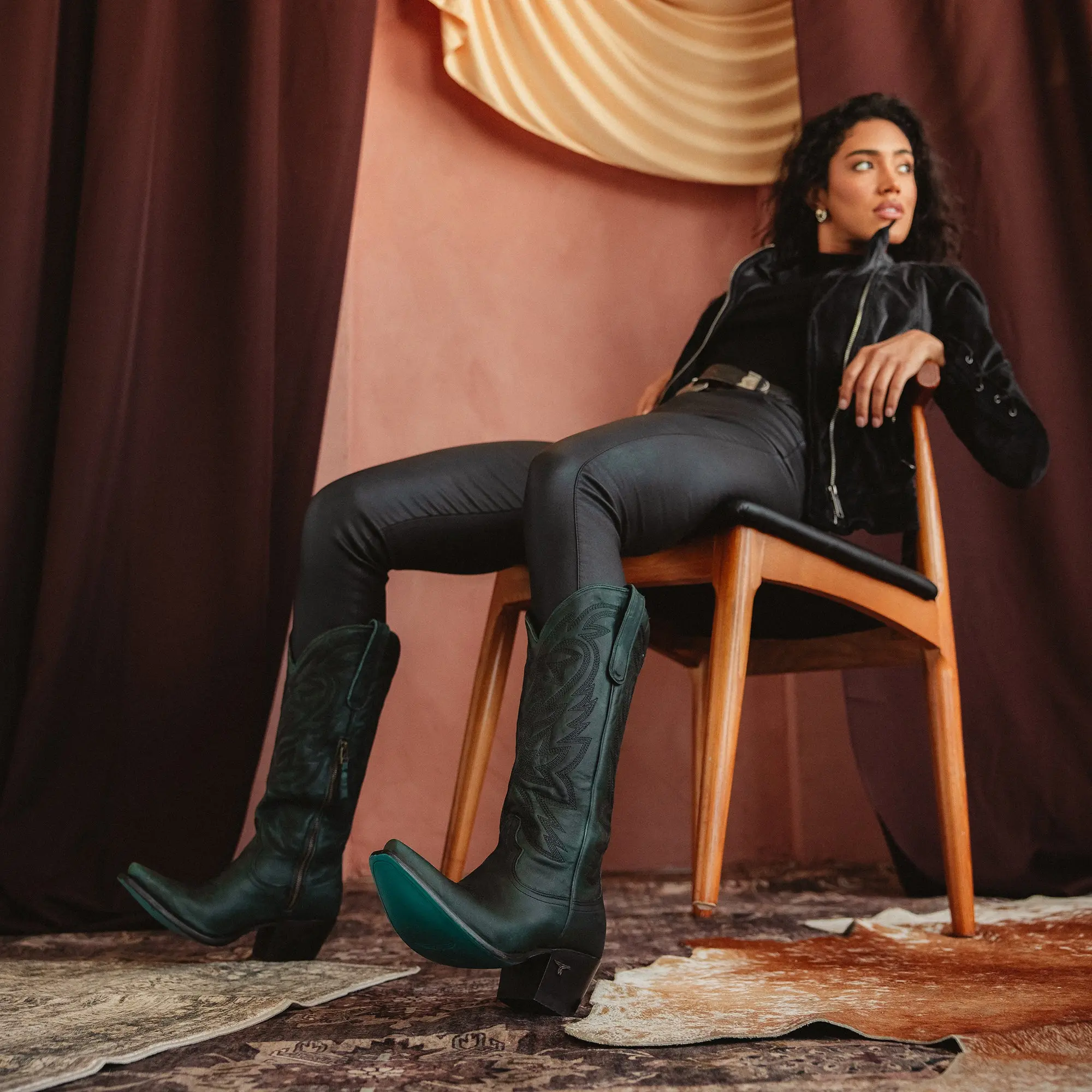 Smokeshow Boot - Emerald Green - Image 14