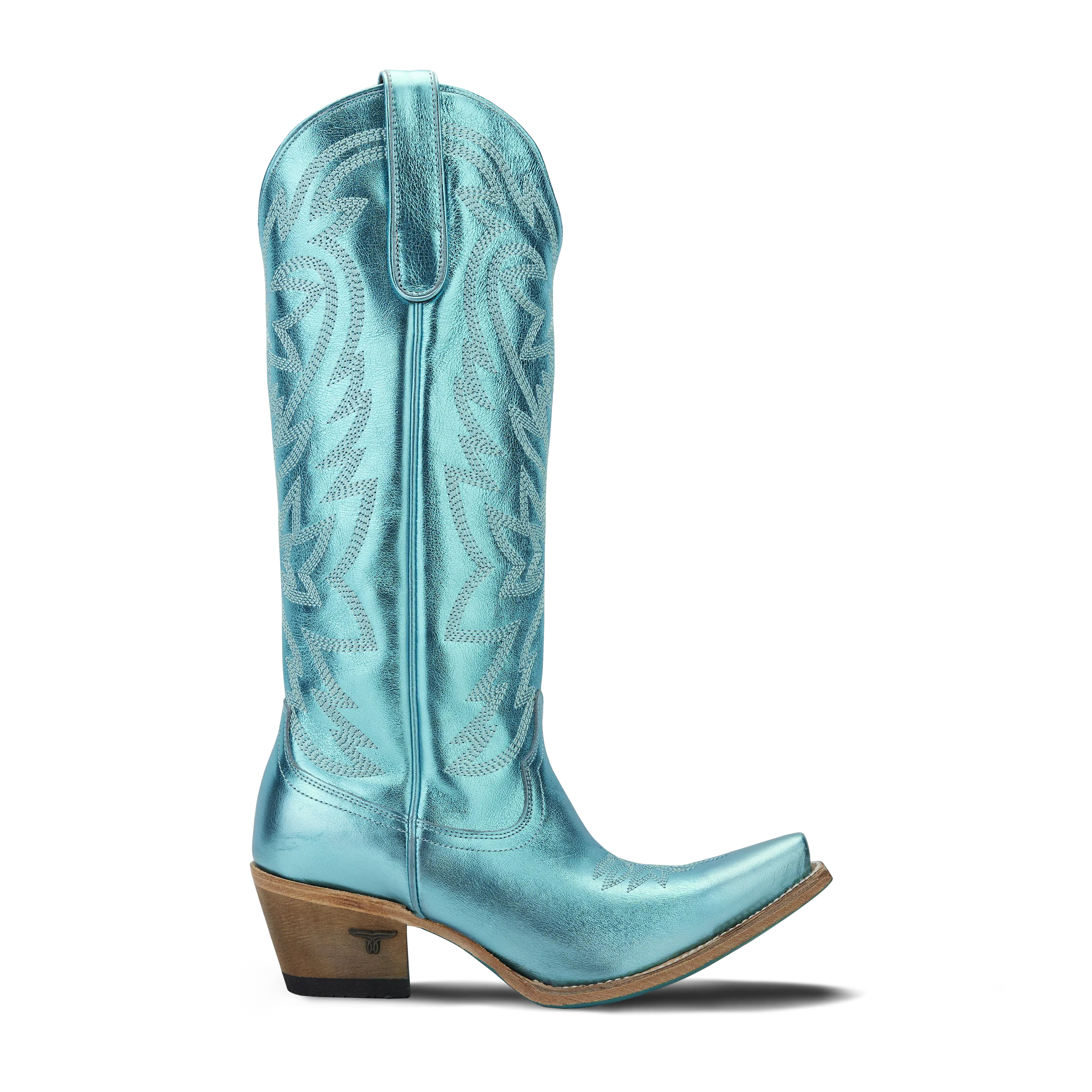 Smokeshow Boot - Turquoise Metallic - Image 4