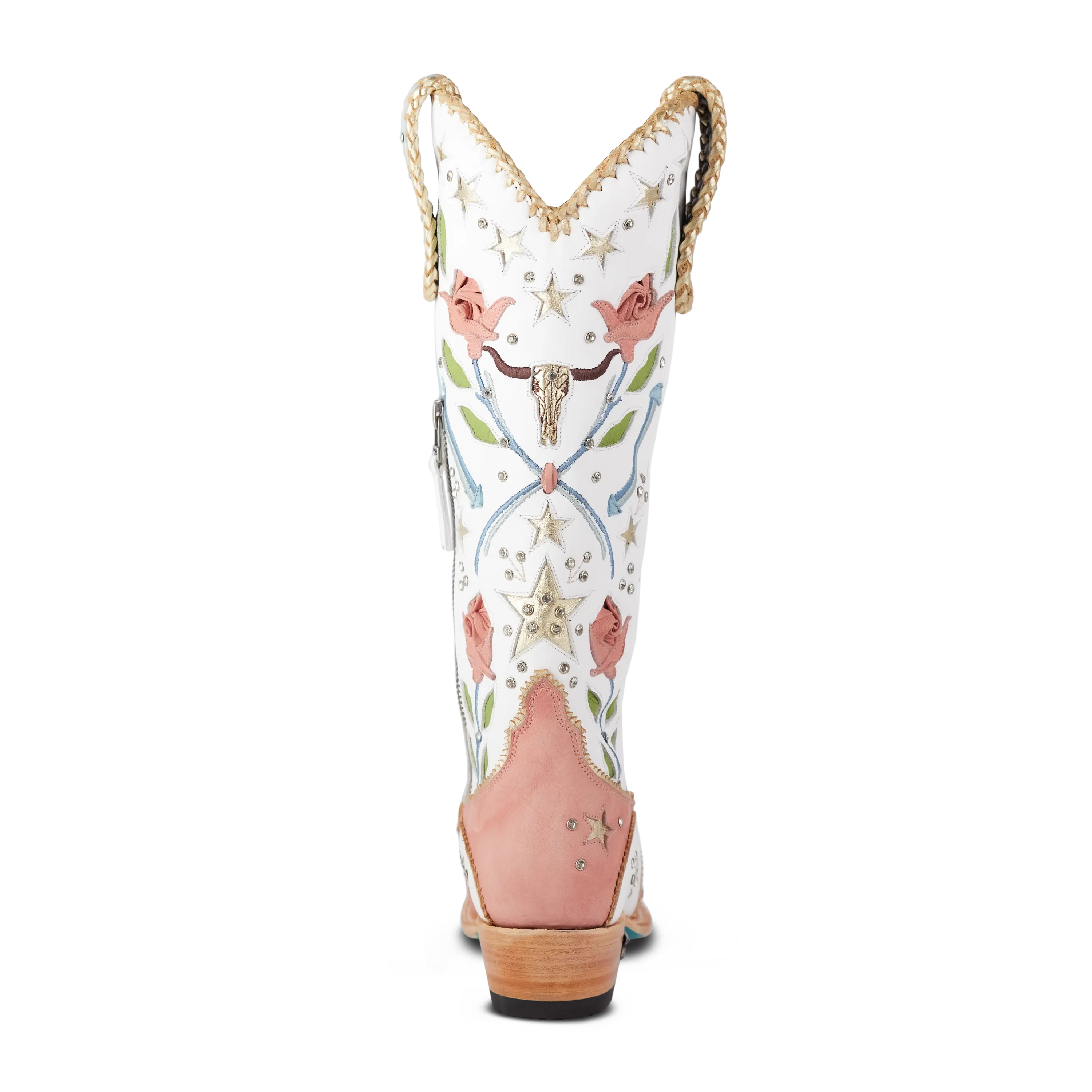 Stars Align Boot - Blush & Matte White - Image 4