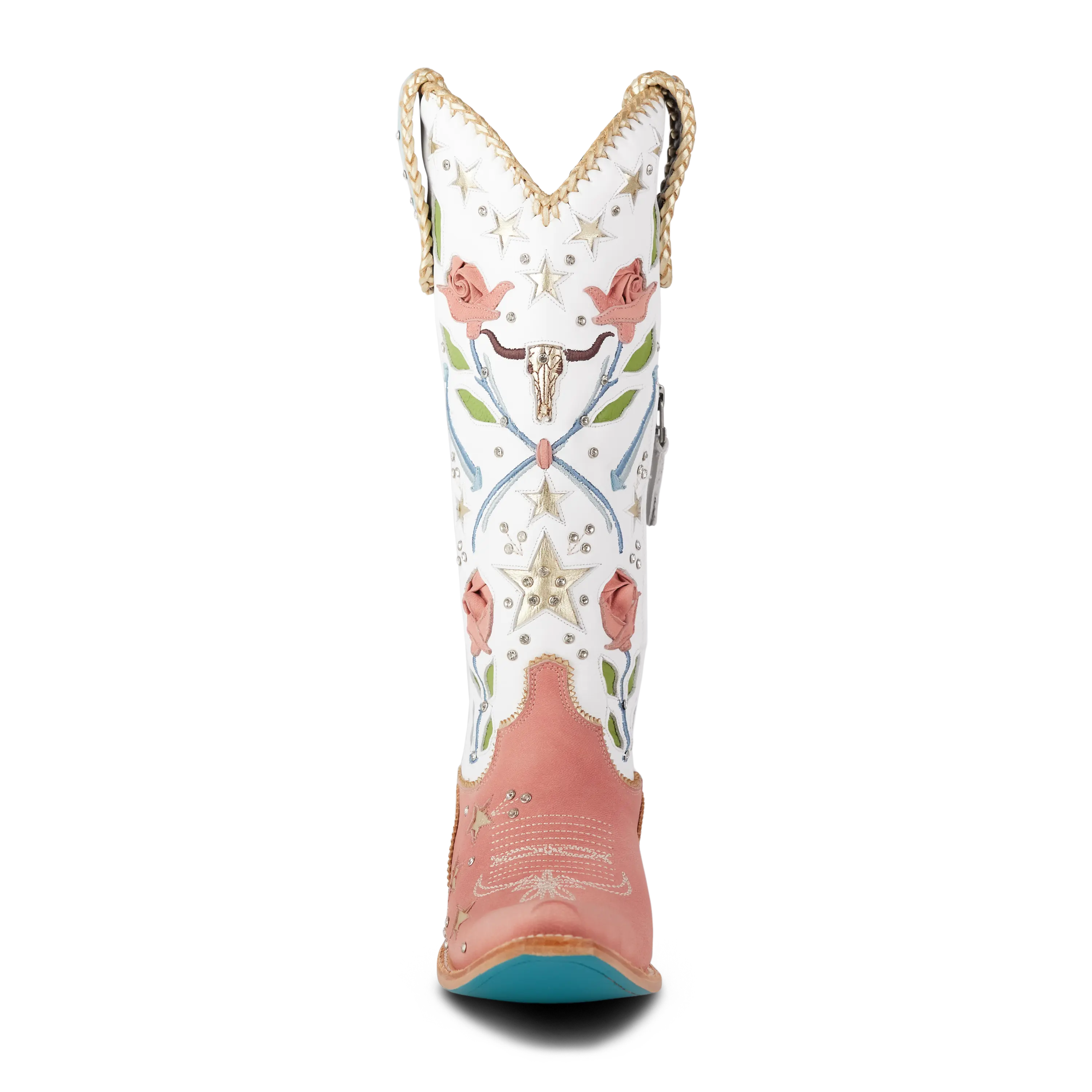 Stars Align Boot - Blush & Matte White - Image 5