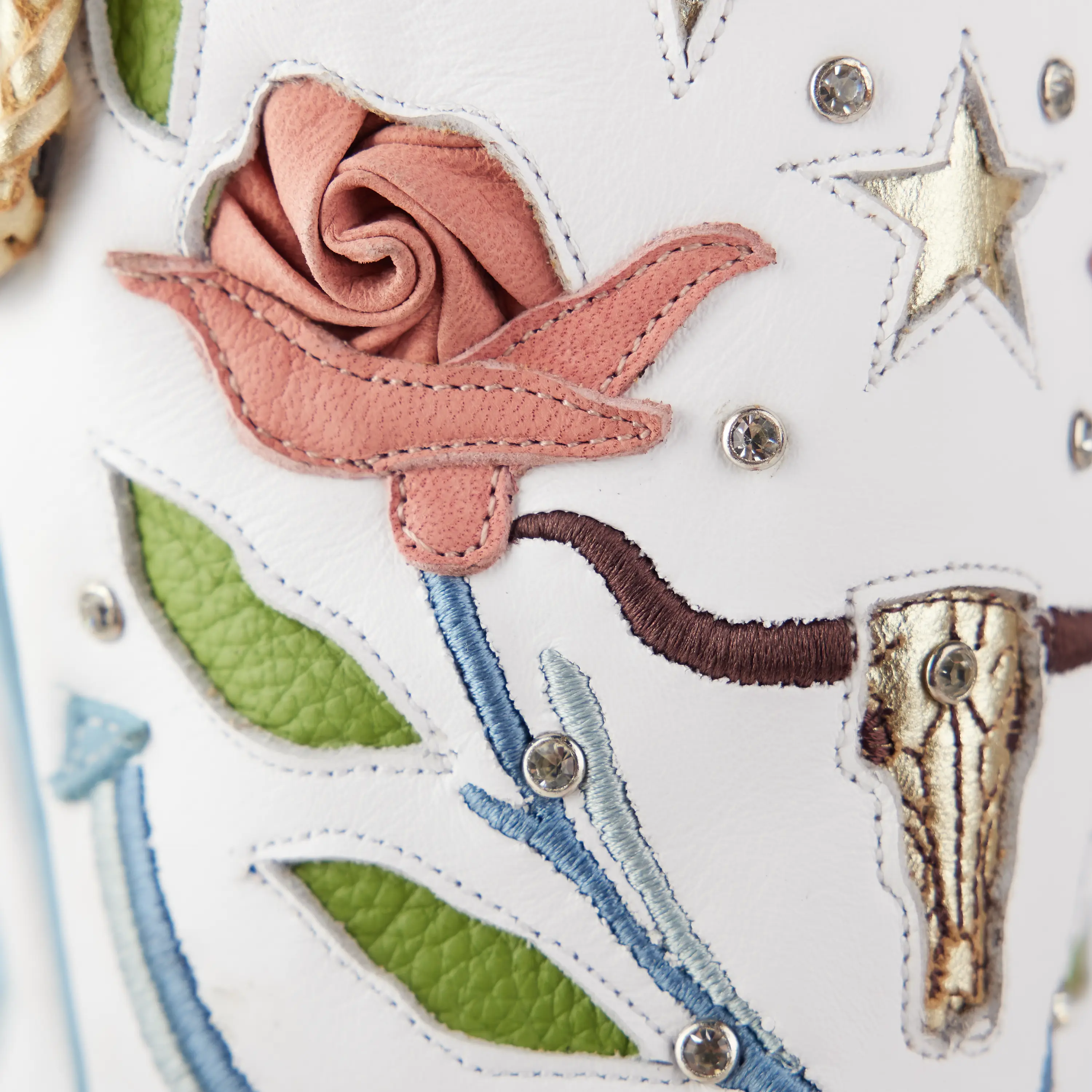 Stars Align Boot - Blush & Matte White - Image 7
