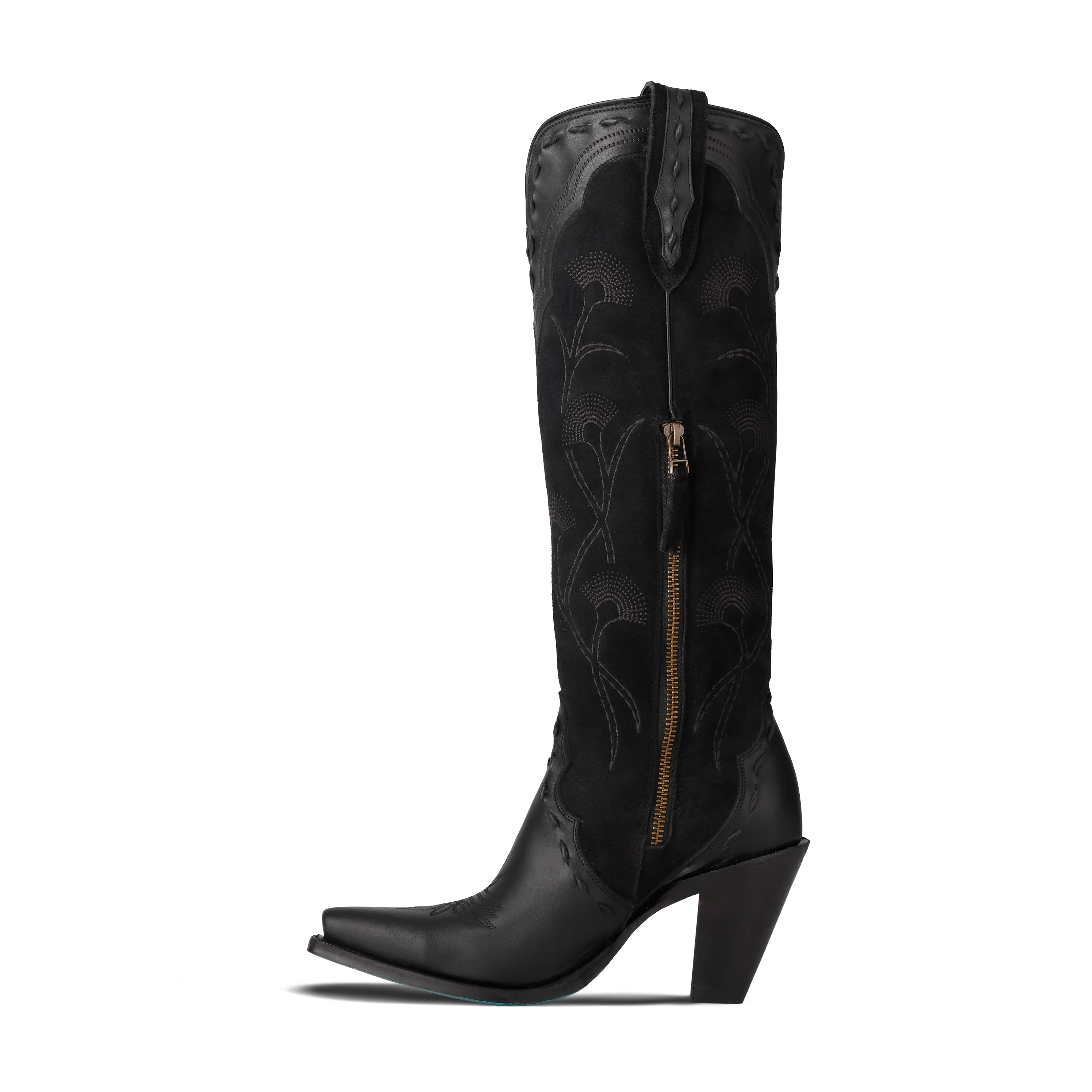 Tessa Knee High - Jet Black - Image 5