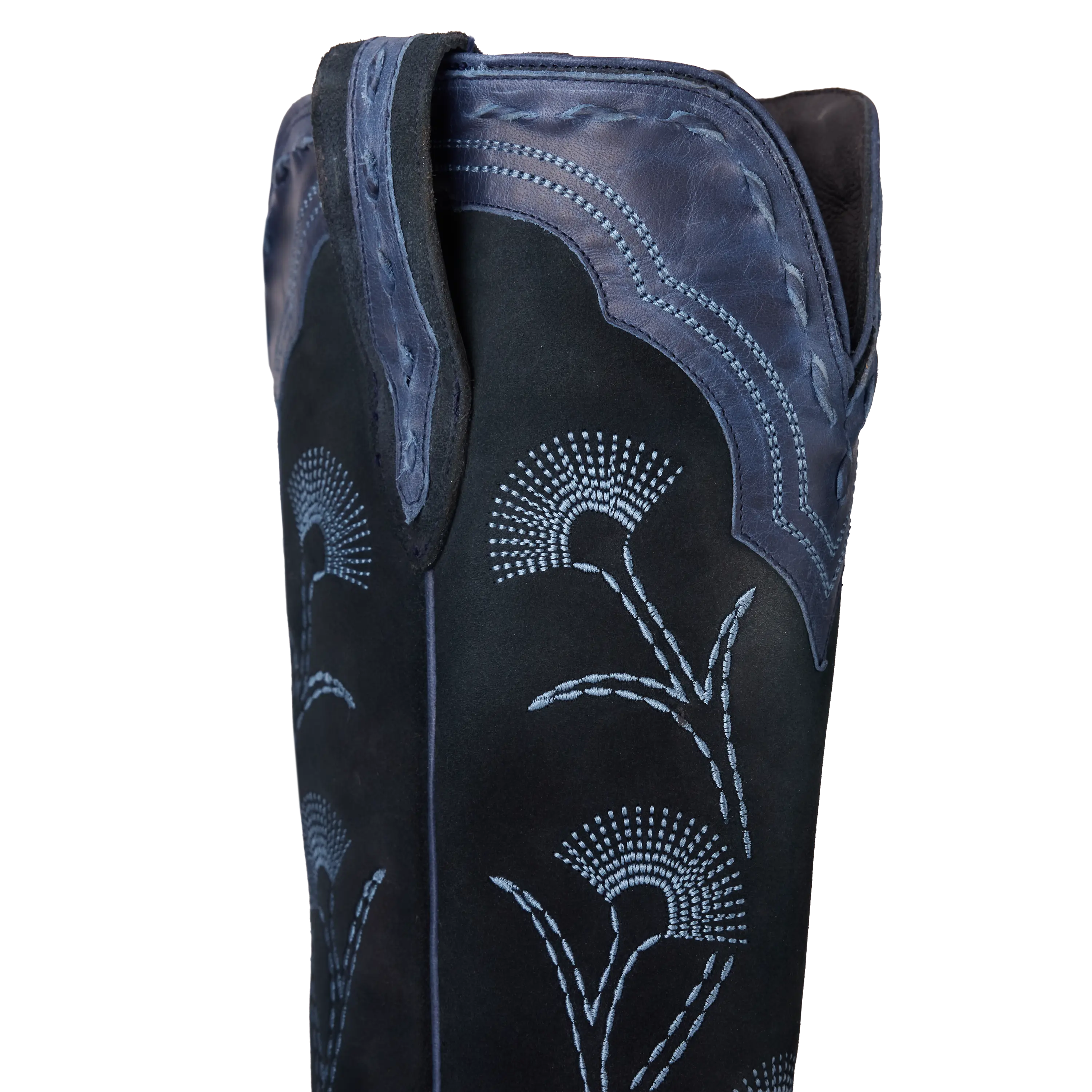 Tessa Knee High - Navy Suede - Image 9