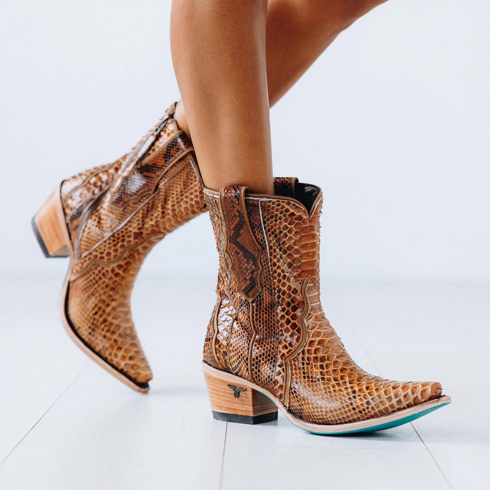 Vickson Exotic Bootie - Copperhead - Image 2
