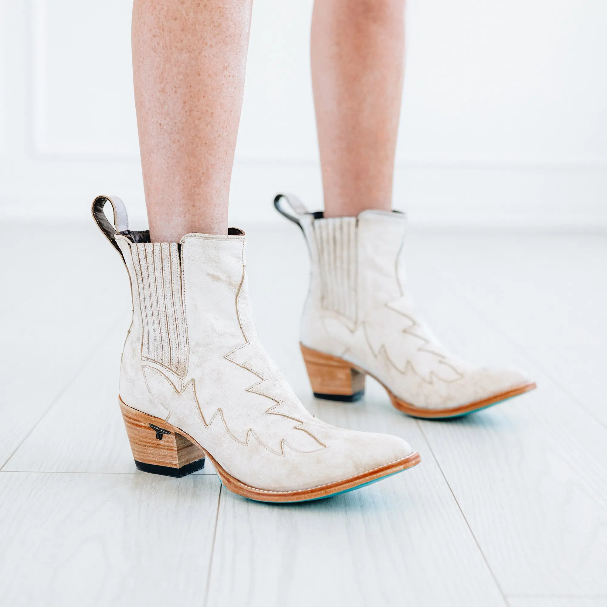 Western Chelsea Bootie - Ceramic Crackle **Final Sale** - Image 11