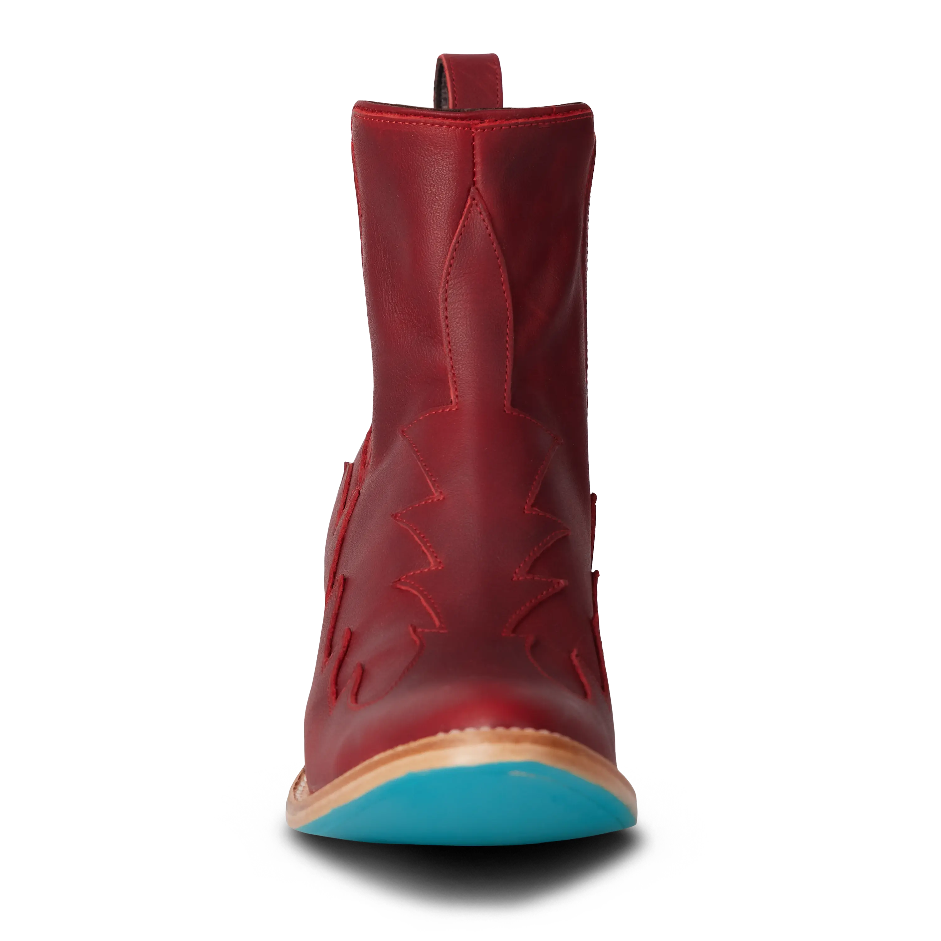 Western Chelsea Bootie - Smoldering Ruby **Final Sale** - Image 6