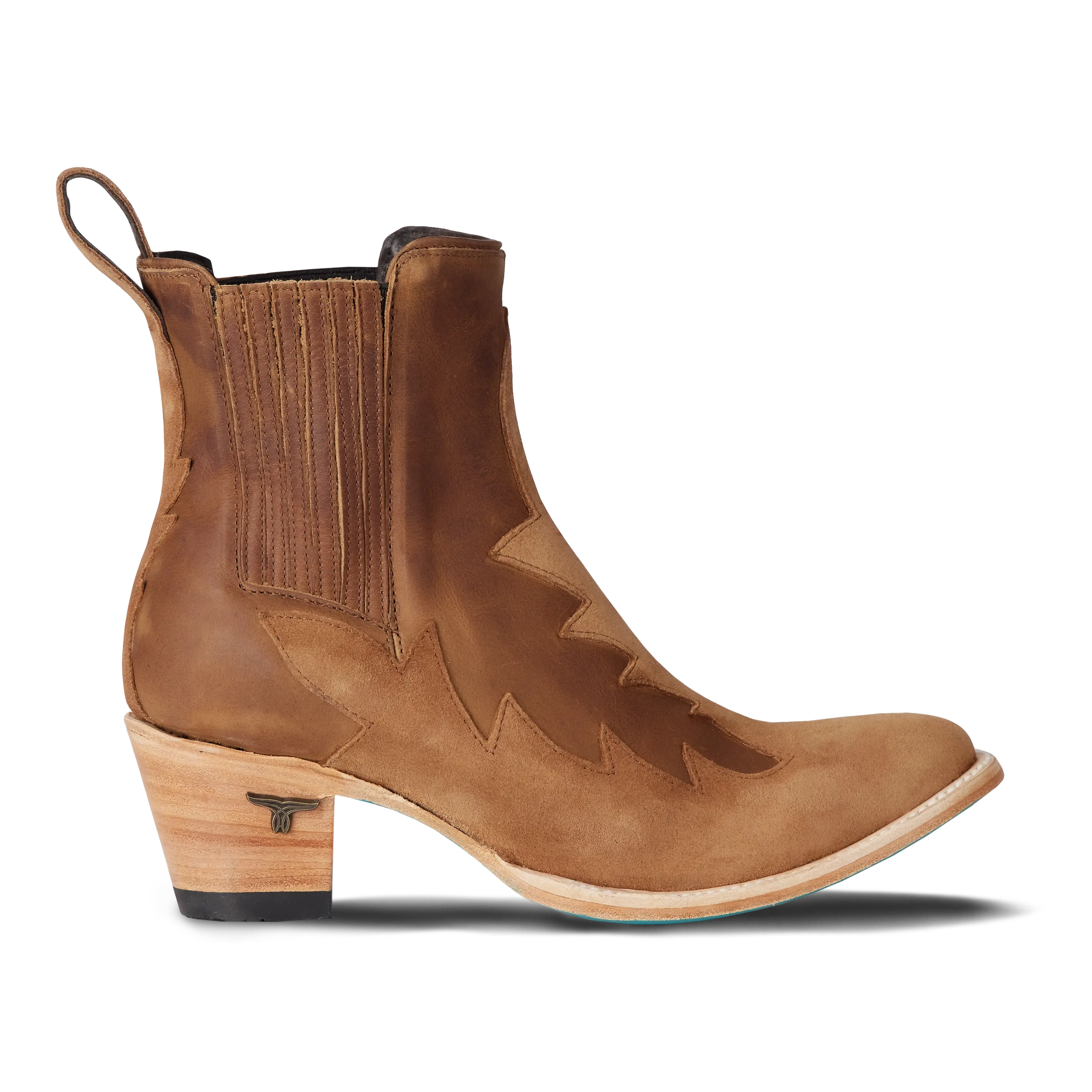 Western Chelsea Bootie - Toffee Suede **Final Sale** - Image 4