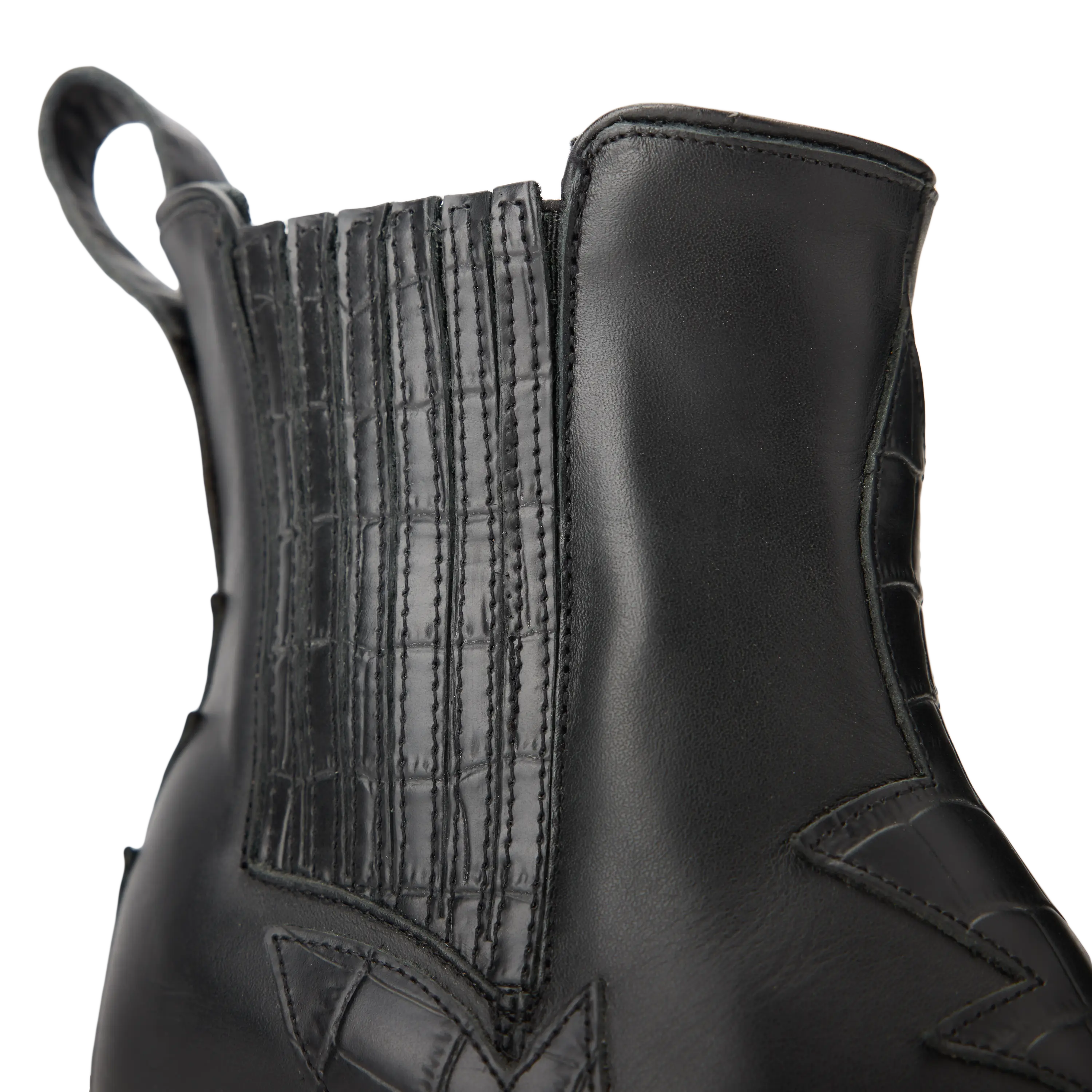 Western Chelsea Bootie - Jet Black **Final Sale** - Image 10