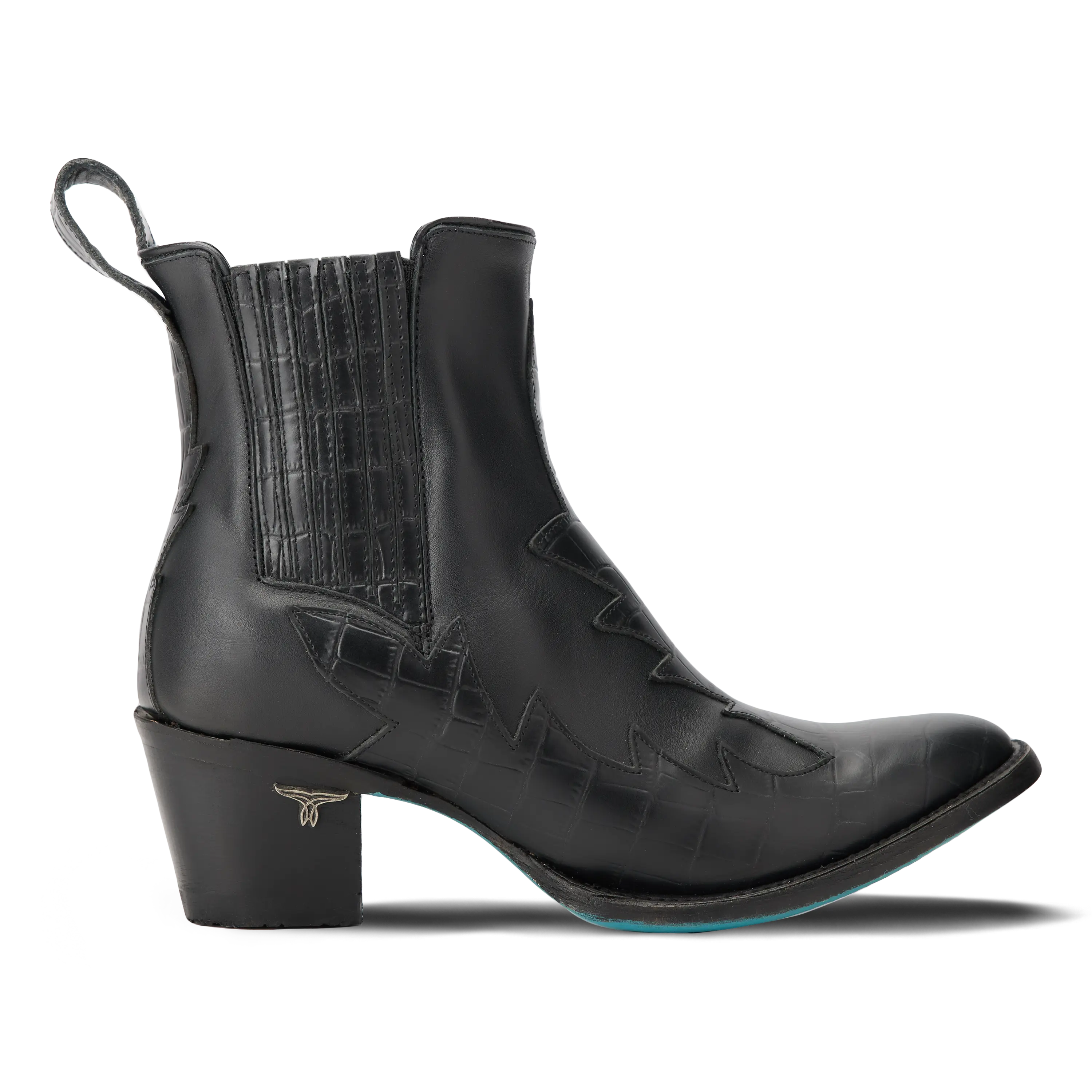 Western Chelsea Bootie - Jet Black **Final Sale** - Image 4