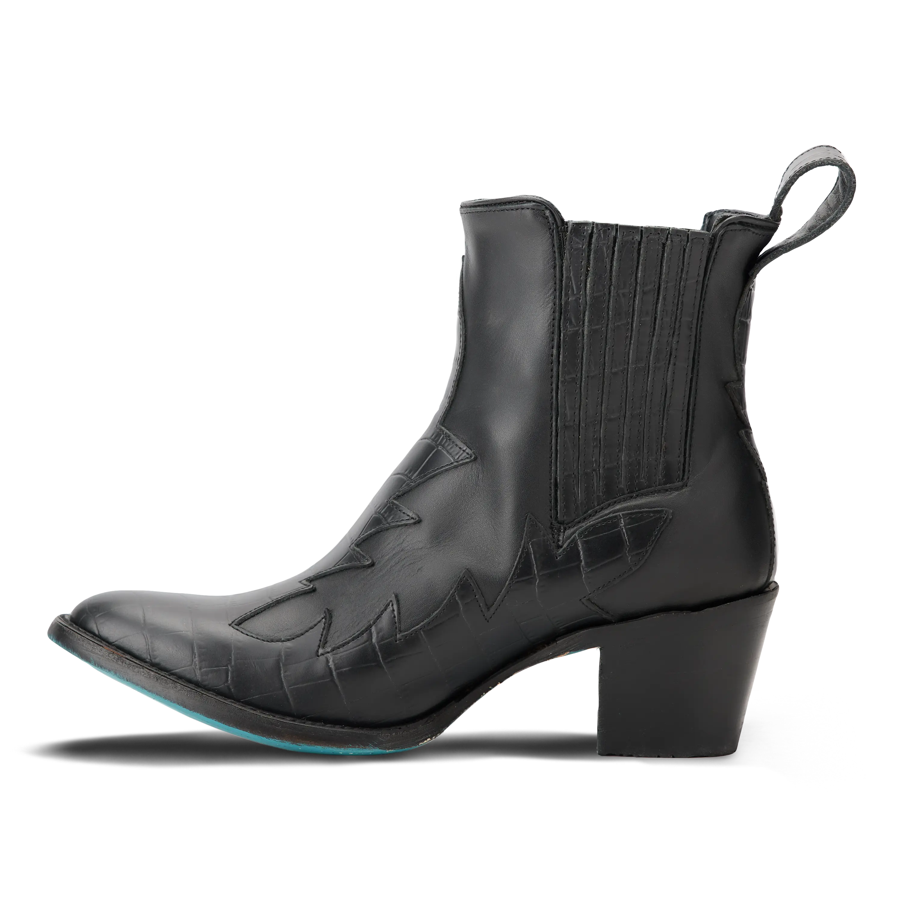 Western Chelsea Bootie - Jet Black **Final Sale** - Image 5