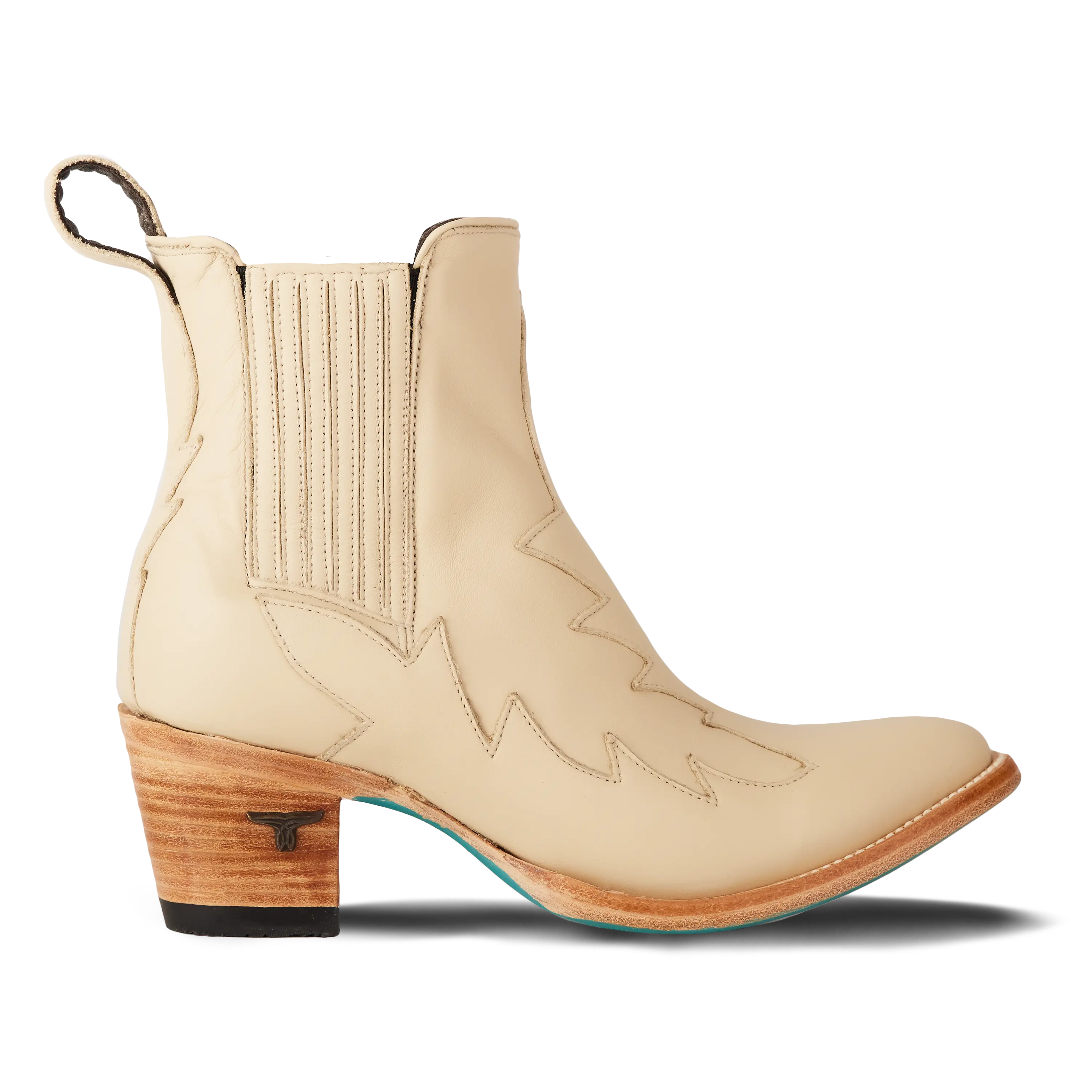 Western Chelsea Bootie - Pale Ivory **Final Sale** - Image 4
