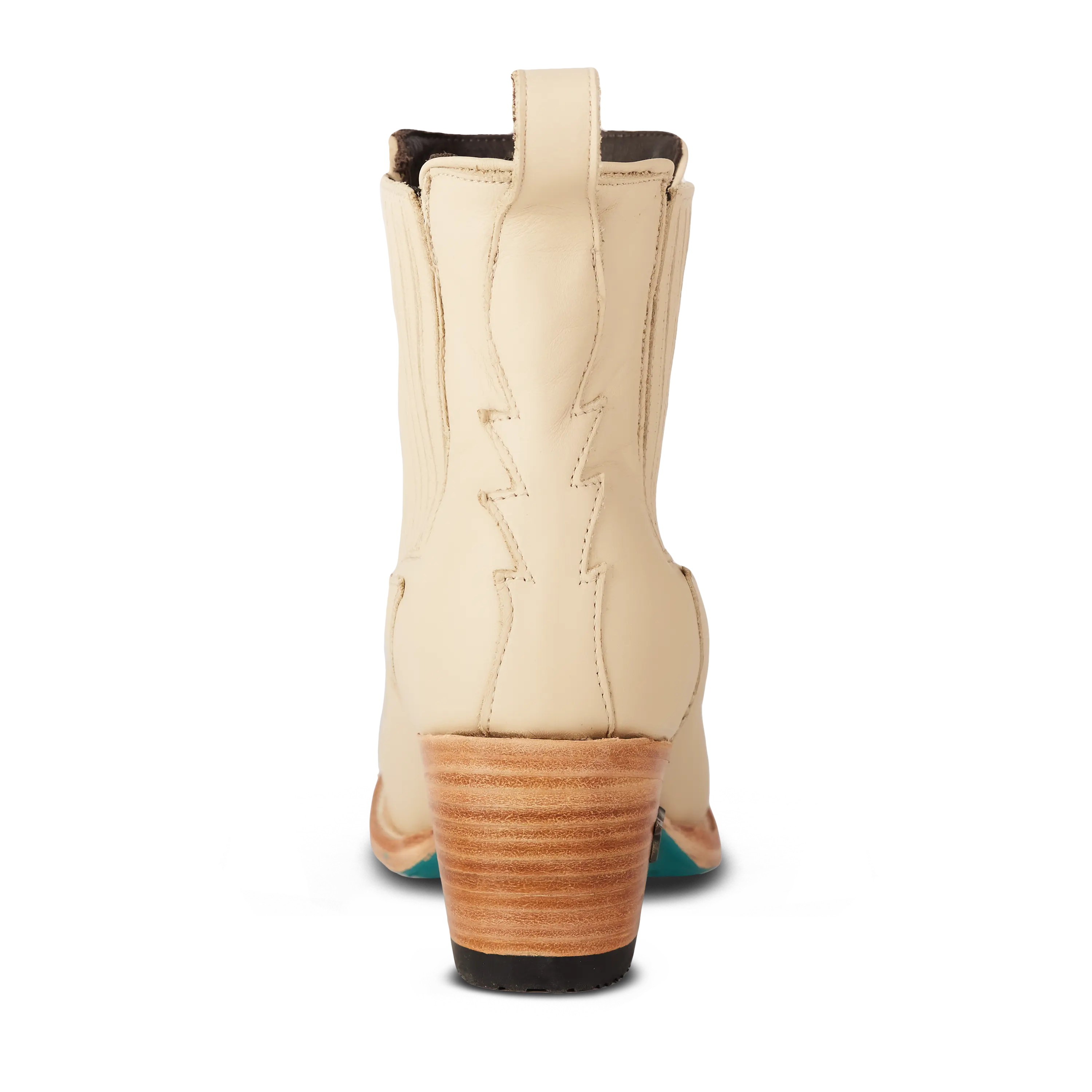 Western Chelsea Bootie - Pale Ivory **Final Sale** - Image 7