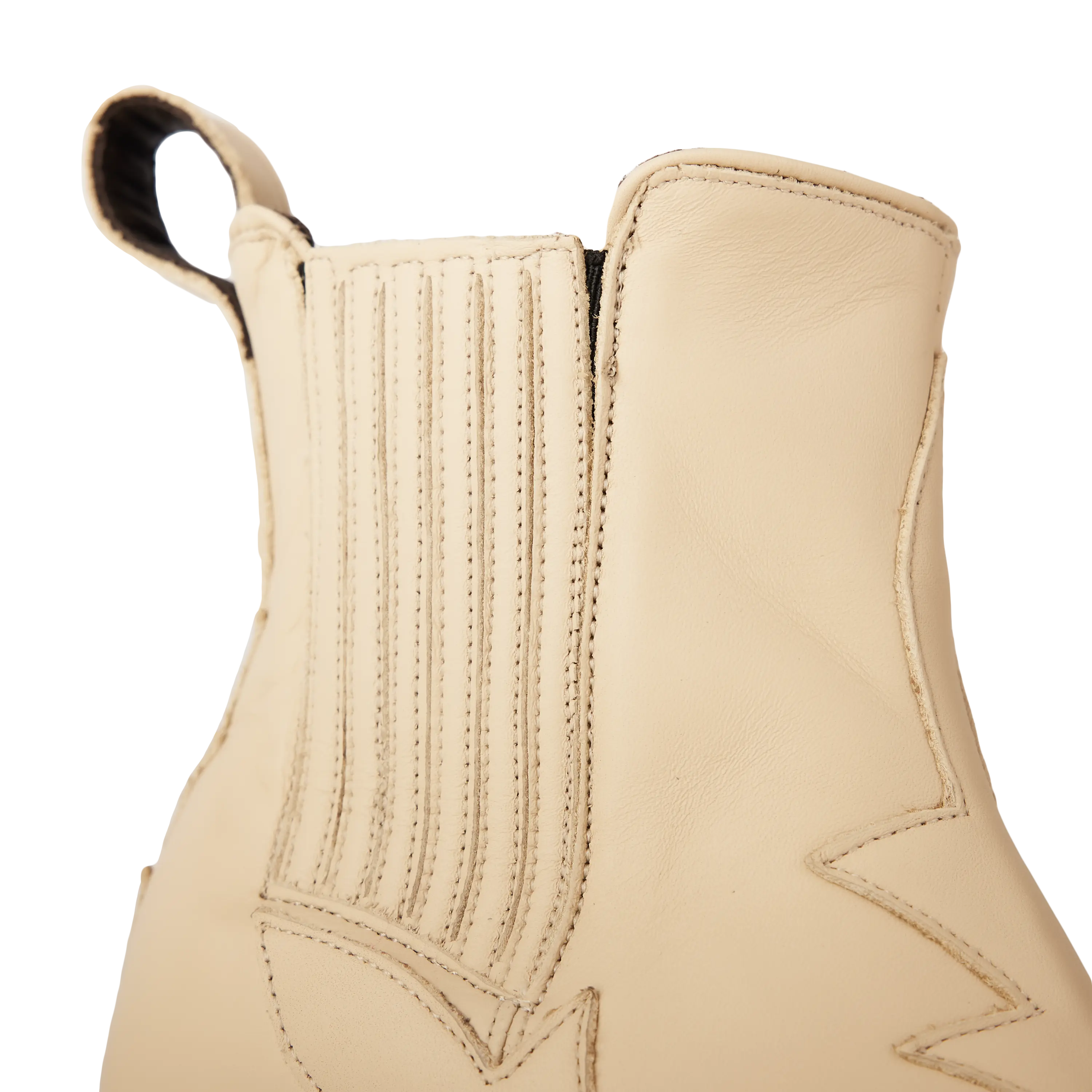 Western Chelsea Bootie - Pale Ivory **Final Sale** - Image 9